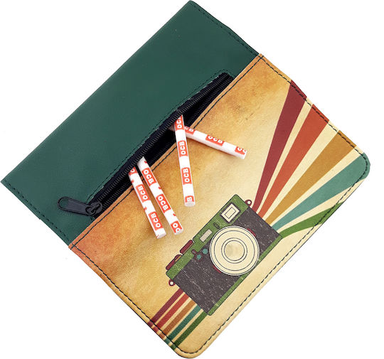 Pera Καπνοθηκη Φωτογραφικη Μηχανη Πρασινο Camera Retro Green