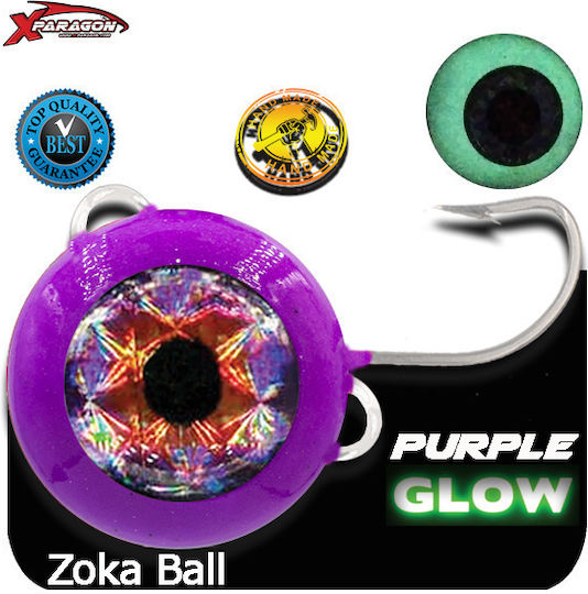 X-paragon Zoka Ball Ζόκα Glow Extra Power Φωσφόρου 210gr Purple