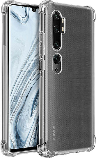 Akashi Калъф За Мобилни Телефони Xiaomi Mi Note 10 10 Pro Силиконов Удароустойчив Подсилени Ъгли Прозрачен