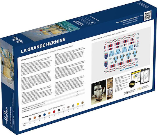 Heller Starter Kit La Grande Hermine In 1:150