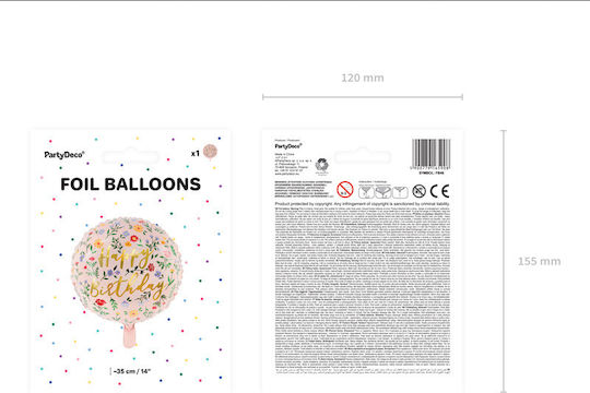 Balloon Foil Pink 45cm