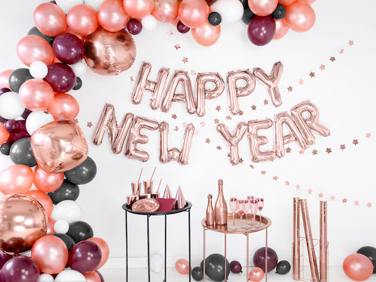 Balloon Foil Letter R Rose Gold 35cm