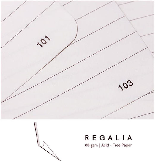Endless Notebook A5 94 Sheets Ruled with Hard Cover and Black Rubber Band