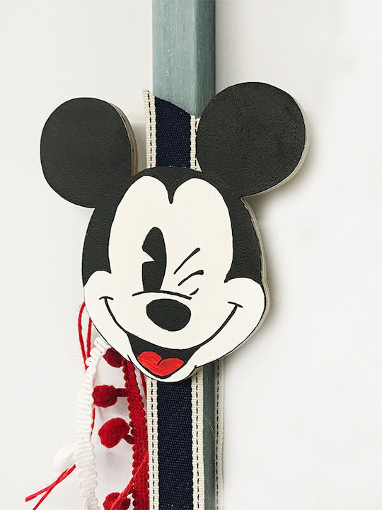 Λαμπάδα Mickey Πλακέ Γκρι