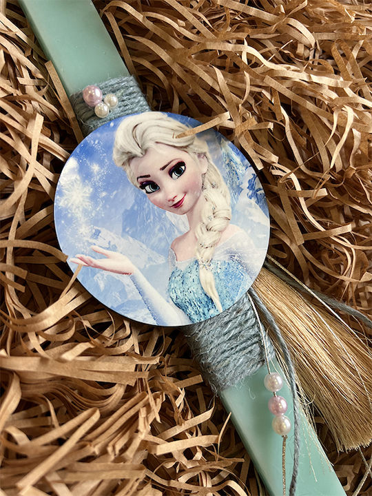 Λαμπάδα Frozen Πλακέ Μπλε