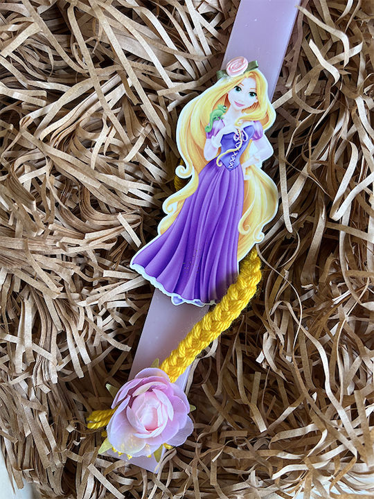 Λαμπάδα Disney Princess Πλακέ Ροζ