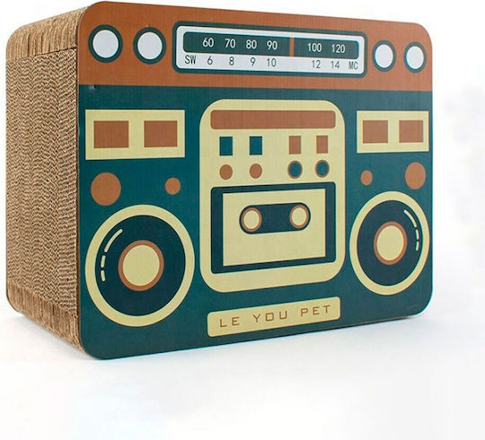 Retro Radio Σπιτάκι Γάτας Χρωματιστό