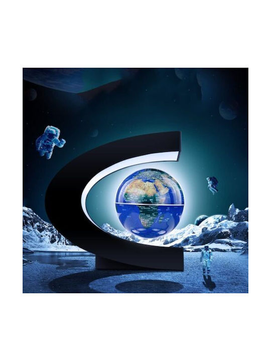 World Map Globe Floats in the Air Magnetic Technology Rotates 180 Degrees While Hanging in the Air-gb29