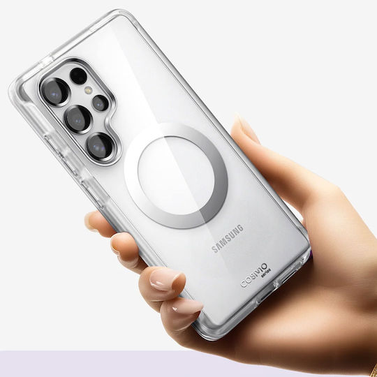 I-blason Integrierte Hülle Samsung S25 Ultra Stoßfest Cosmo Kollektion Transparent