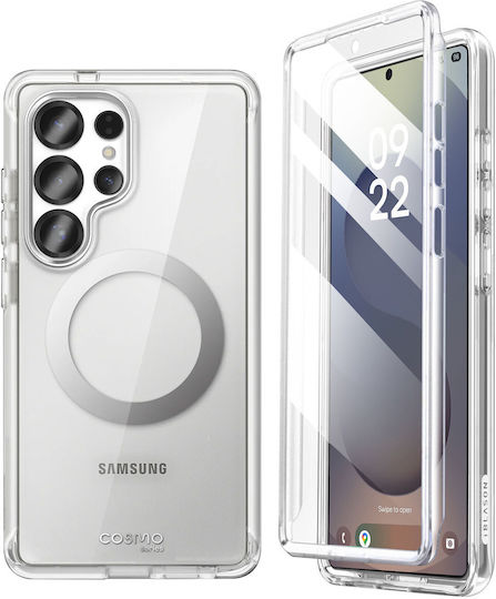 I-blason Integrierte Hülle Samsung S25 Ultra Stoßfest Cosmo Kollektion Transparent