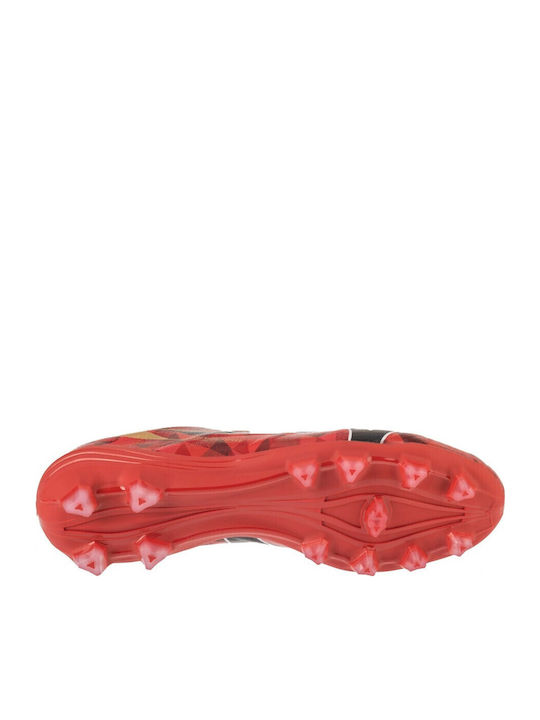 Mizuno Alpha Ii Pro Football Shoes with Cleats Red