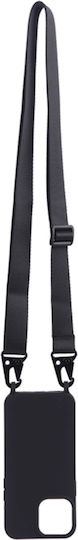 Eko Case iPhone 12 Pro Max Ultra-resistente Karabiner Lanyard Schwarz