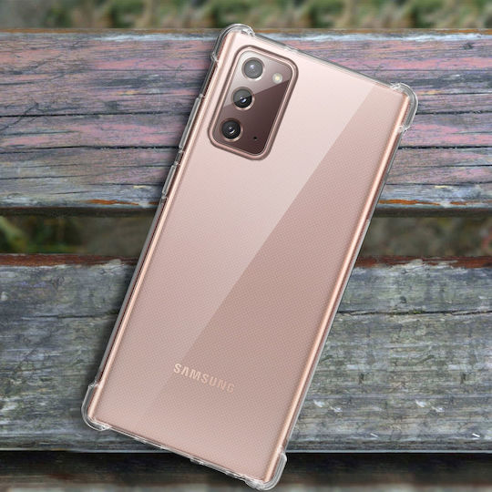 Husă Galaxy Note 20 Flexibilă Absorbantă Șoc Colțuri Întărite Akashi