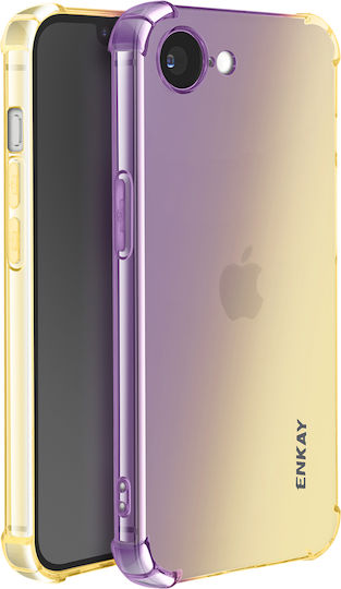 Husă Silicon Apple iPhone 16e Gradient Auriu