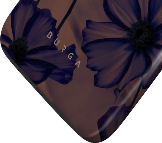 Husă Burga Magsafe iPhone 13 Elegant Catifea Noapte Model Violet Închis