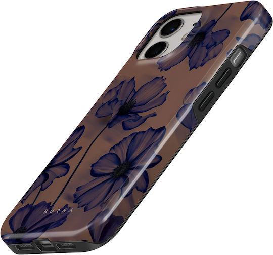 Husă Burga Magsafe iPhone 13 Elegant Catifea Noapte Model Violet Închis