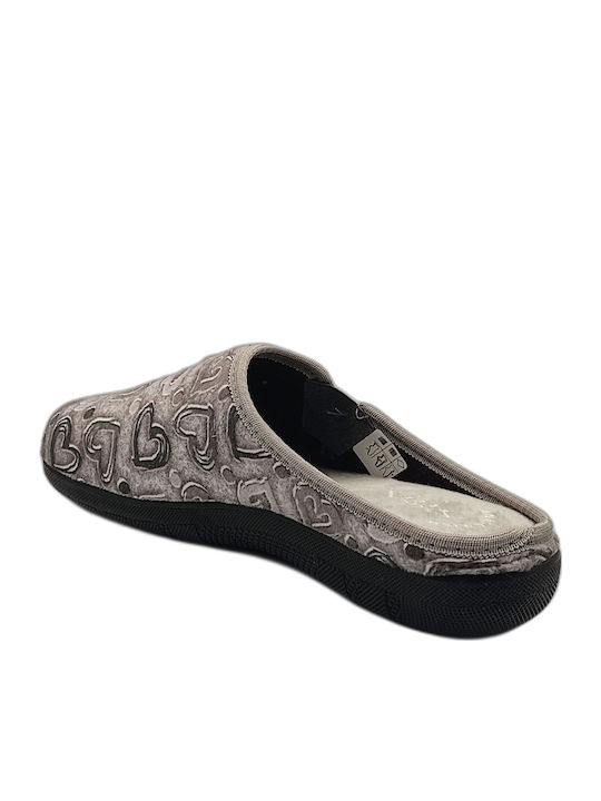 Sanaflex 1225 Jenny Anatomic Women's Winter Slippers Grigio