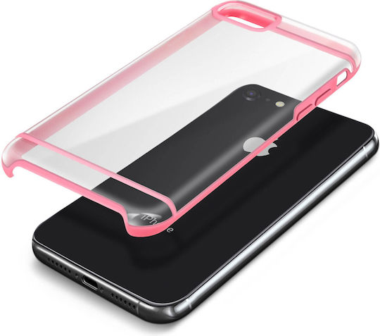 Husă Protectoare iPhone SE 8 7 Carcasă Rigidă Antiderapantă Akashi Roz