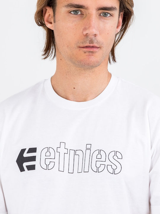 Etnies Ecorp Tricou Cu Mânecă Scurtă 4130003760 Alb