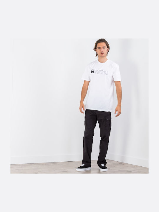Etnies Ecorp Tricou Cu Mânecă Scurtă 4130003760 Alb