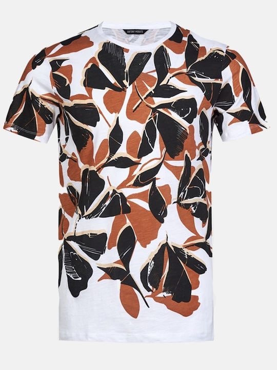 Antony Morato T Shirt Front Print Fashion White
