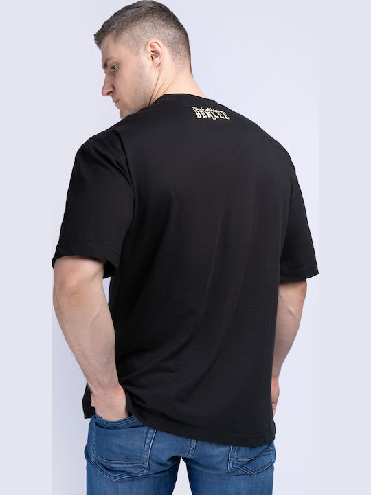 Мъжка Тениска Benlee Oversized Lonny Черна