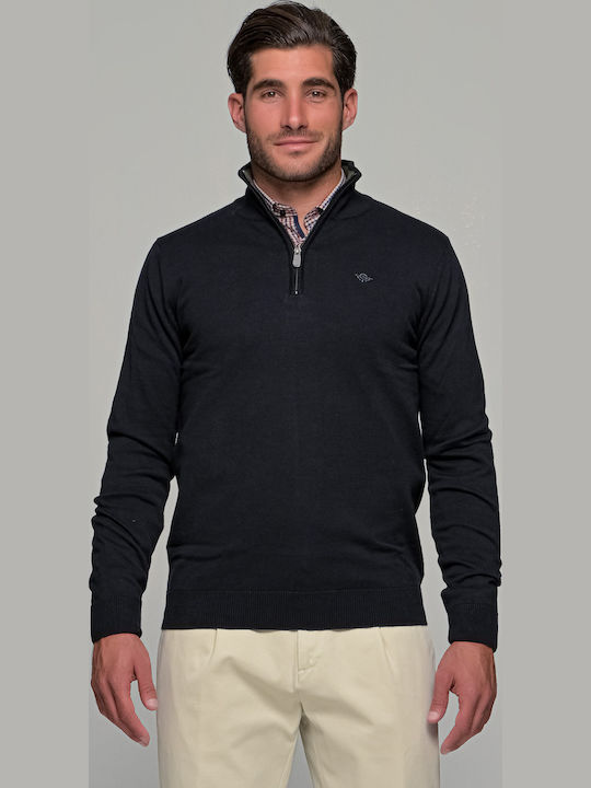 Gnious Cotton Knit Zipper – 3001879098 Black