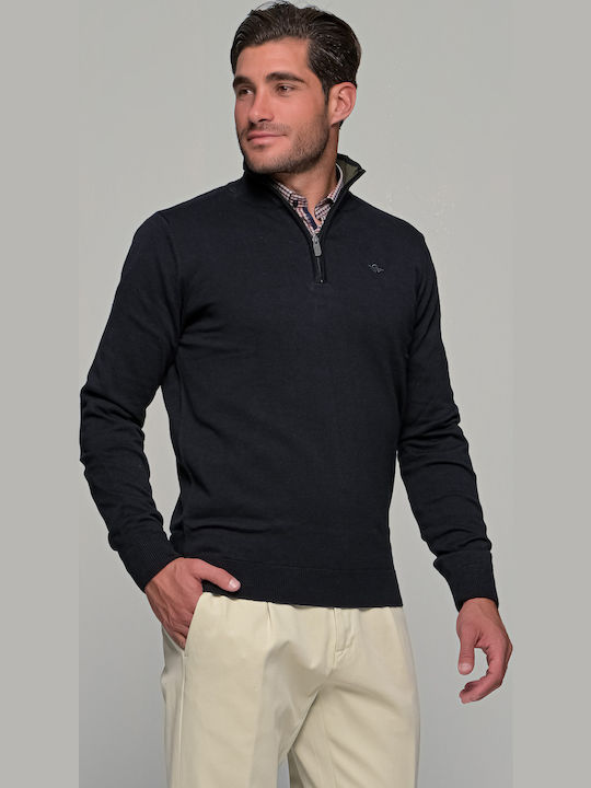 Gnious Cotton Knit Zipper – 3001879098 Black