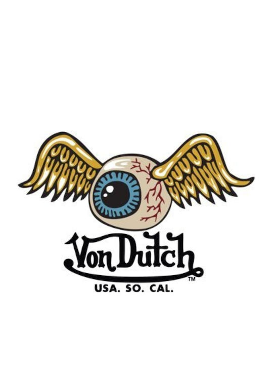 Von Dutch Tiger T-Shirt Schwarz