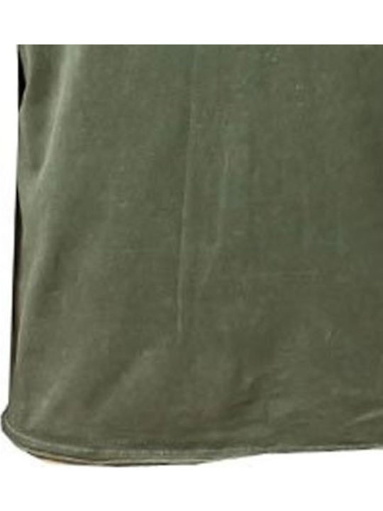 Luciano Faketti Flama T-Shirt Cotton 100% Olive Men's Blouse