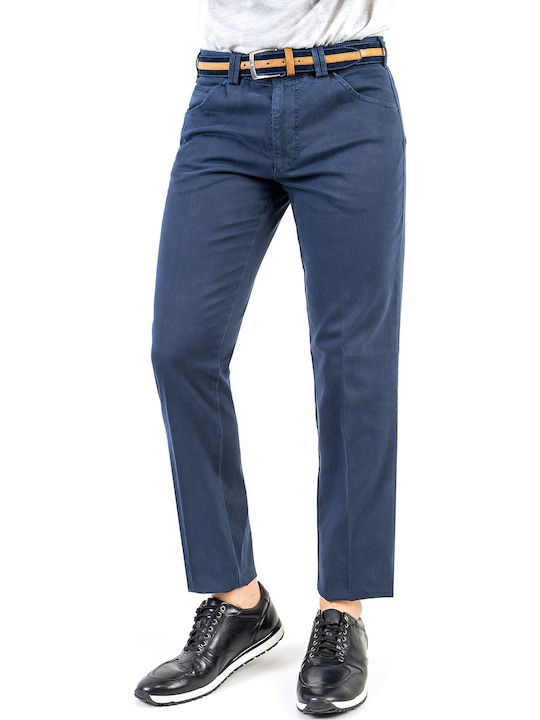 Meyer Trousers Belt Series Dublin 2 2 3508 18 Blue