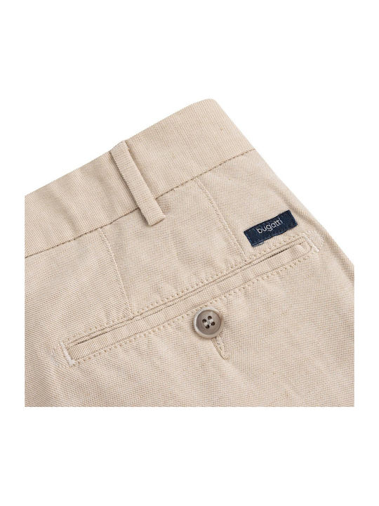 Bugatti Beiges Herrenhose 76358-105