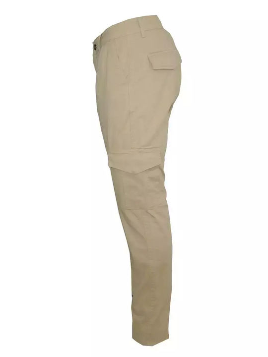 Oxygen Men's Beige Cargo Trousers 41090-beige