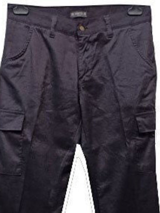 Luciano Faketti Cargo Trousers Purple-Blue Luciano Faketti Cargo Trousers Purple-Blue