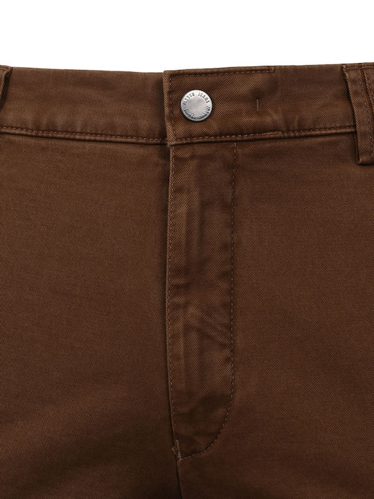 Chino Herrenhosen Braun Meyer 2-5548 45 Chino Herrenhosen Braun Meyer 2-5548 45