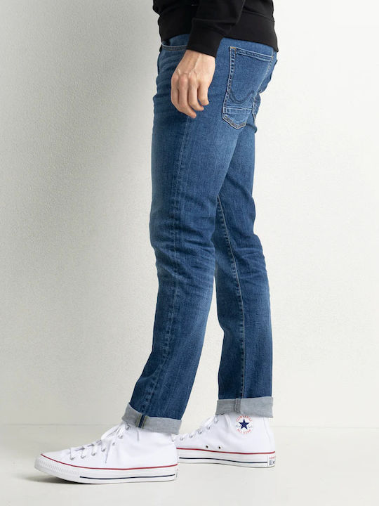 Petrol Industries Seaham Future Proof Slim Fit Albastru Pantaloni Bărbați