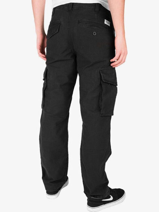 Reell Men Flex Cargo Pants Black R17f-flex-cargo-blk