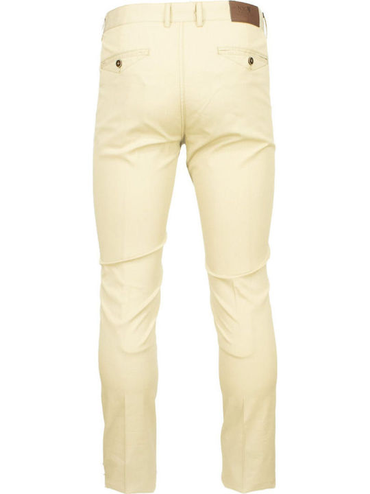 New York Tailors Men's Trousers Chinos Slim Beige Tara-beige