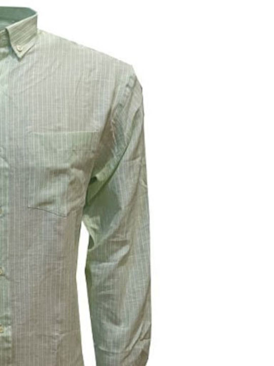 Luciano Faketti Shirt Linen Luciano Faketti Mint