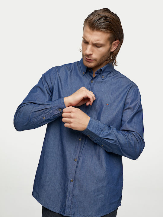 Redgreen Πουκάμισο Μακρύ Μανίκι Jean Denim