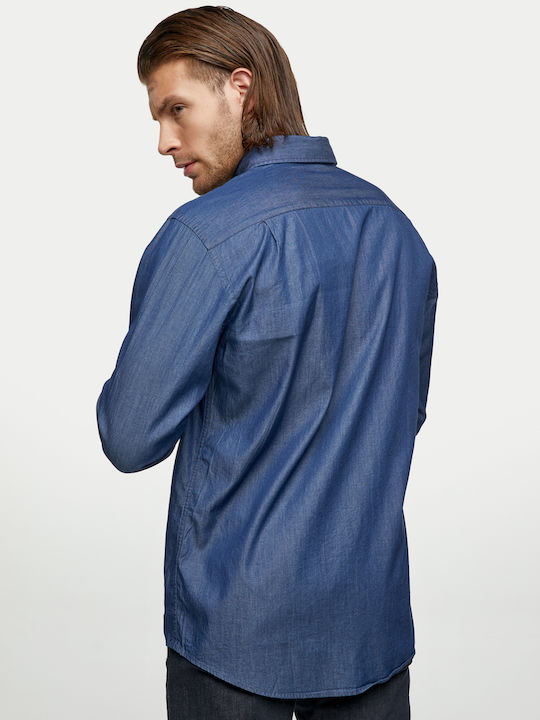 Redgreen Πουκάμισο Μακρύ Μανίκι Jean Denim