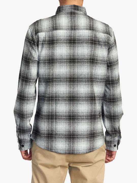 Rvca Vesuvio Flannel Shirt Green Tea