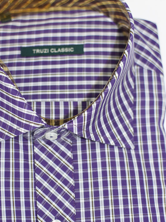 Cămașă Bărbați Violet Truzi 011-3049