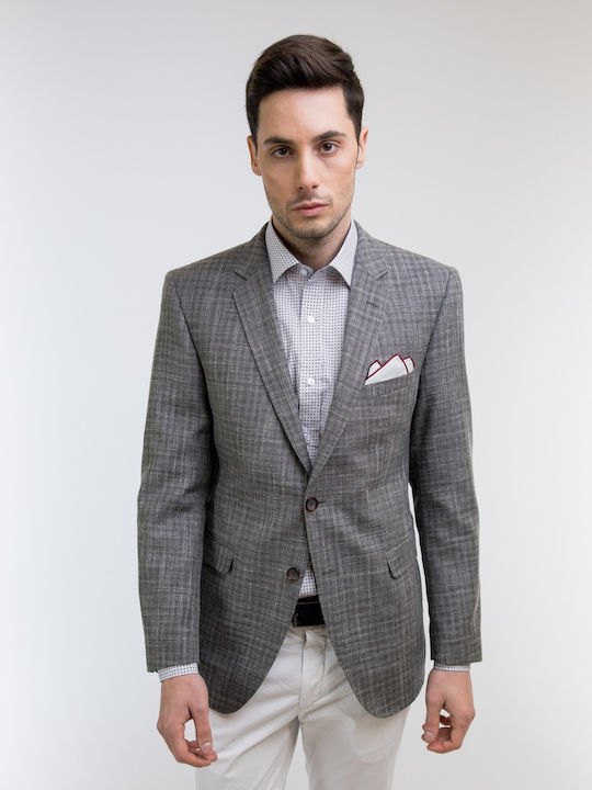 Σακάκι Μαλλί Λινό S4728/901 Regular Fit