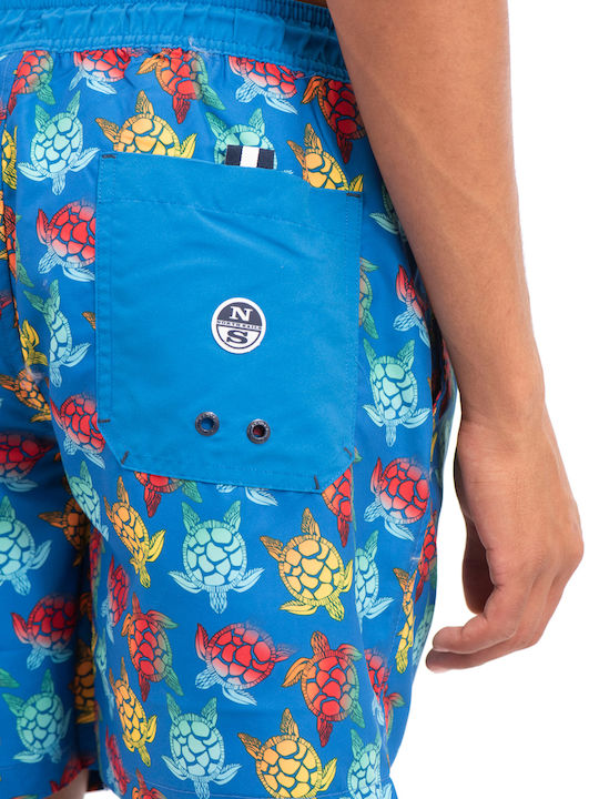 North Sails Men's Swimwear 673515-c078 C078/Blue Multi