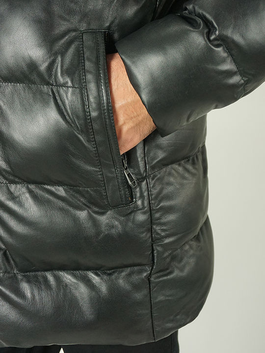 Milestone Men’s Jacket Adrian Black Slim Fit Adrian-99 100% Leather