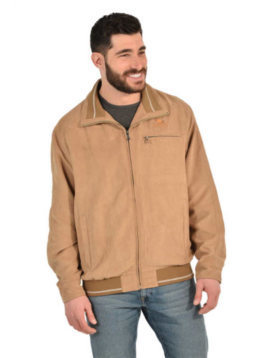 Men’s Jacket Alcantara Castor 1674 Beige