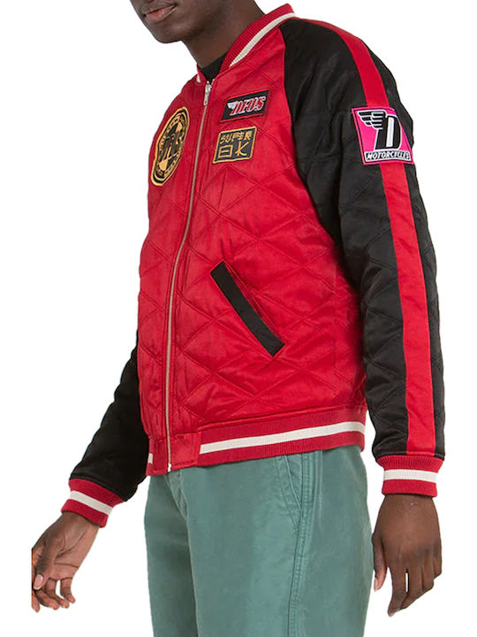 Deus Ex Machina Unterstützer Herren Jacken Dmp236705-rdb Rdb/Rot-Schwarz
