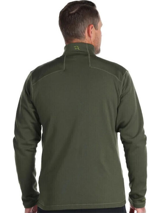 Rab Geon Army Ανδρική Ζακέτα Fleece Army