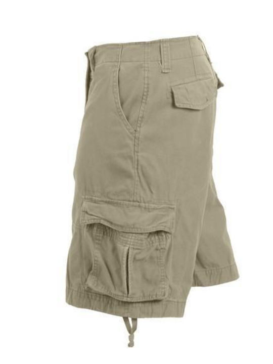 Rothco Vintage Solide Beigen Herren Shorts